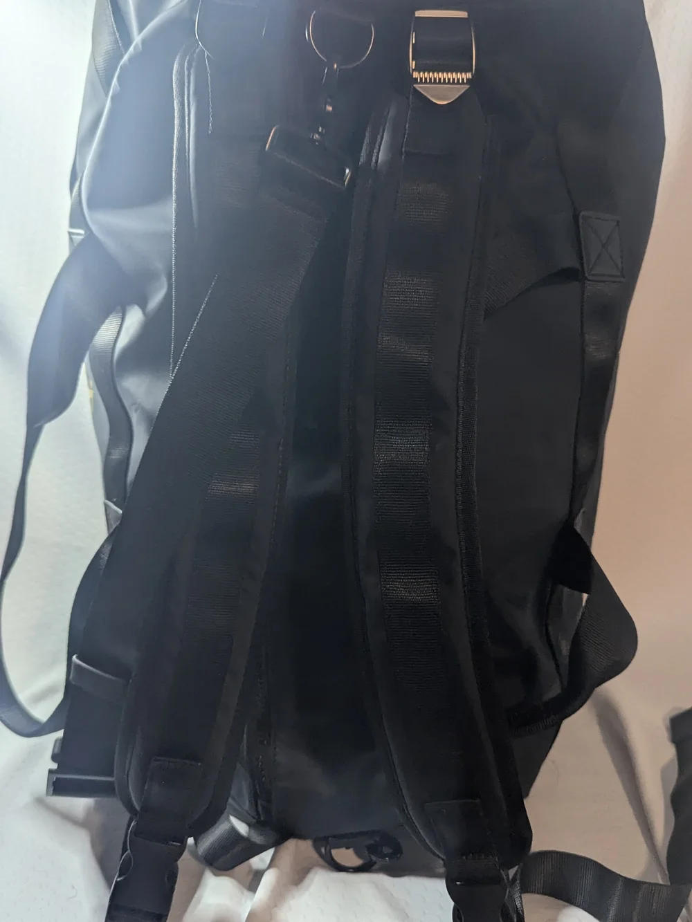Versace Travel Bag With Multiple Strap Configuration